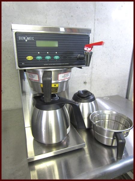 ♪ BREW MATIC ブルーマチック コーヒーマシン ドリップマシン 単相