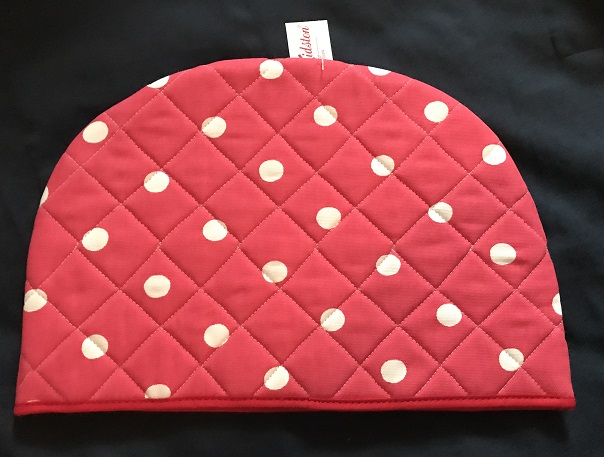 新品☆Cath Kidston☆ピンク水玉ドット☆ティーコゼー ティーコージー ポットカバー ポットマット　赤系_1