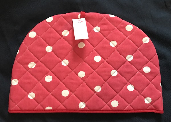新品☆Cath Kidston☆ピンク水玉ドット☆ティーコゼー ティーコージー ポットカバー ポットマット　赤系_2