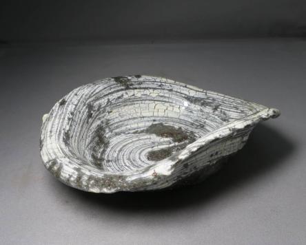 中川自然坊　刷毛目唐津鉢 オンライン特売 【唐津の名工／中川自然坊 作／刷毛目鉢】 【公式通販】