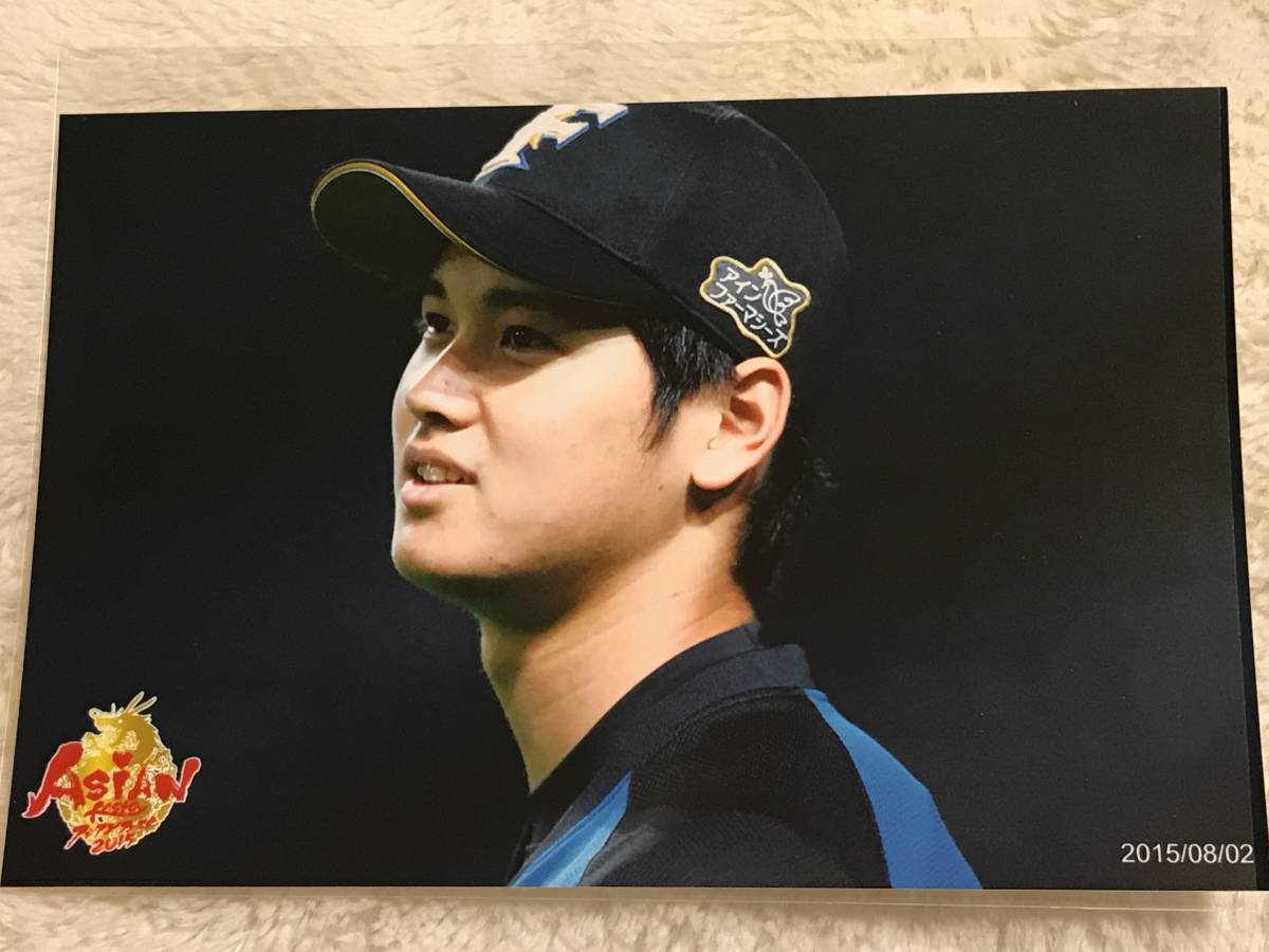 大谷翔平 2015 ハイライトフォト 2枚セット 日本ハム 球団公式 写真 ☆日本