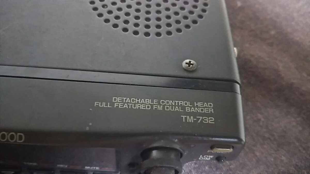 773262⁄KENWOOD FMデュアルバンダー TM-732 ジャンク KENWOOD FM