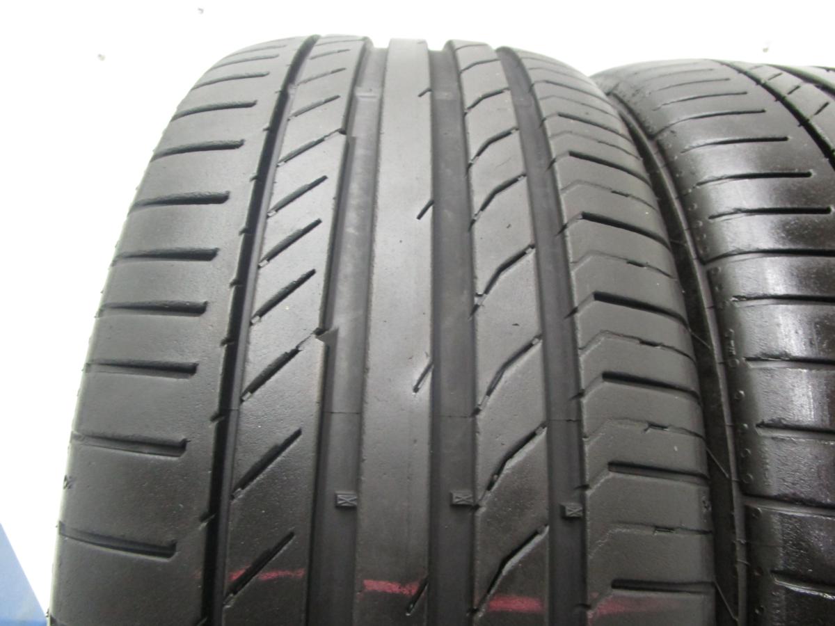 225-45R17★7分山 コンチネンタル中古タイヤ【2本セット】送料無料(M17-7943）