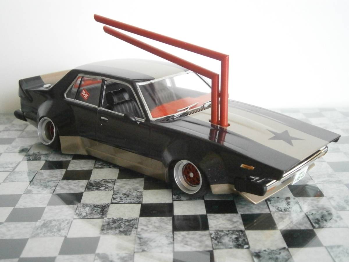 アオシマ1⁄24ジャパン街道レーサー旧車スカイライン族車プラモデル 1/