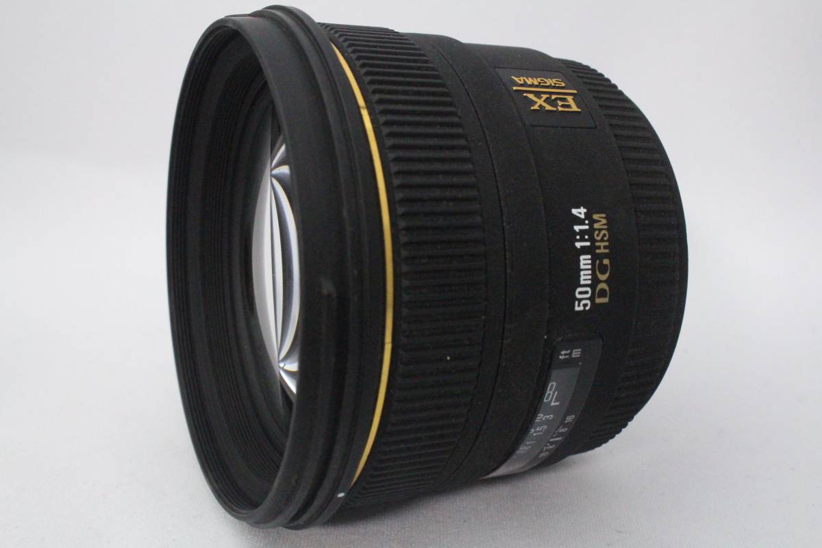 ☆超極上品☆シグマ SIGMA AF 50mm F1.4 EX DG HSM Canon☆899/142