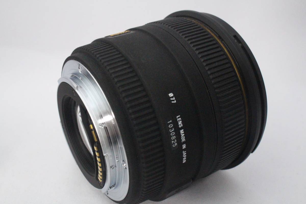 ☆超極上品☆シグマ SIGMA AF 50mm F1.4 EX DG HSM Canon☆899/142
