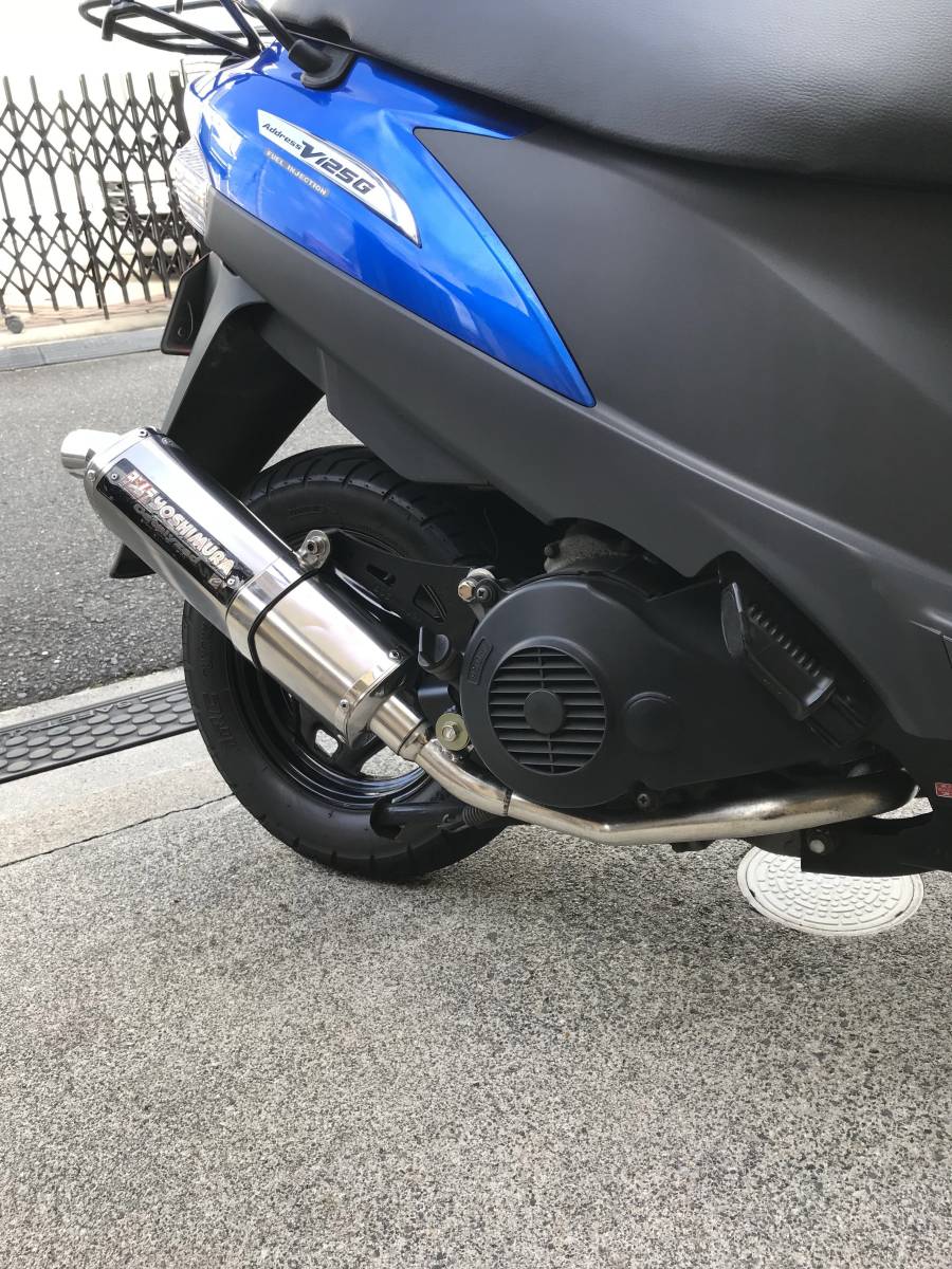 アドレスv125ヨシムラマフラー 【公式通販】