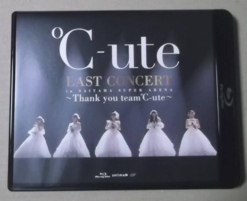 ブルーレイ　 ℃-ute ラストコンサート in さいたまスーパーアリーナ～Thank you team℃-ute～　 [Blu-ray]