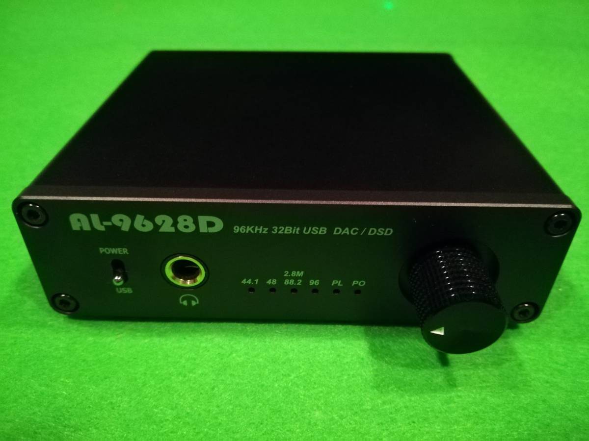 Amulech ヘッドホンアンプ AL-9628D 96KHz 32Bit USB DAC / DSD AL 