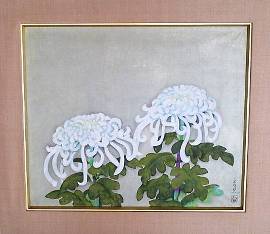 小室翠雲 | - 鴈語夕陽図⁄Web書画ミュージアム 作品一覧小室翠雲《十二