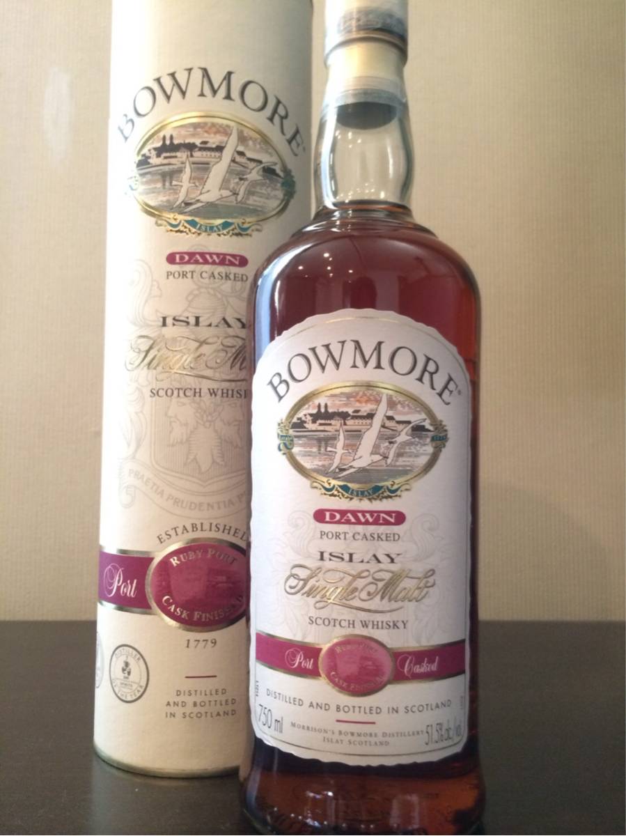 ボウモア DAWN RUBY PORT CASK FINISHED 51.5%