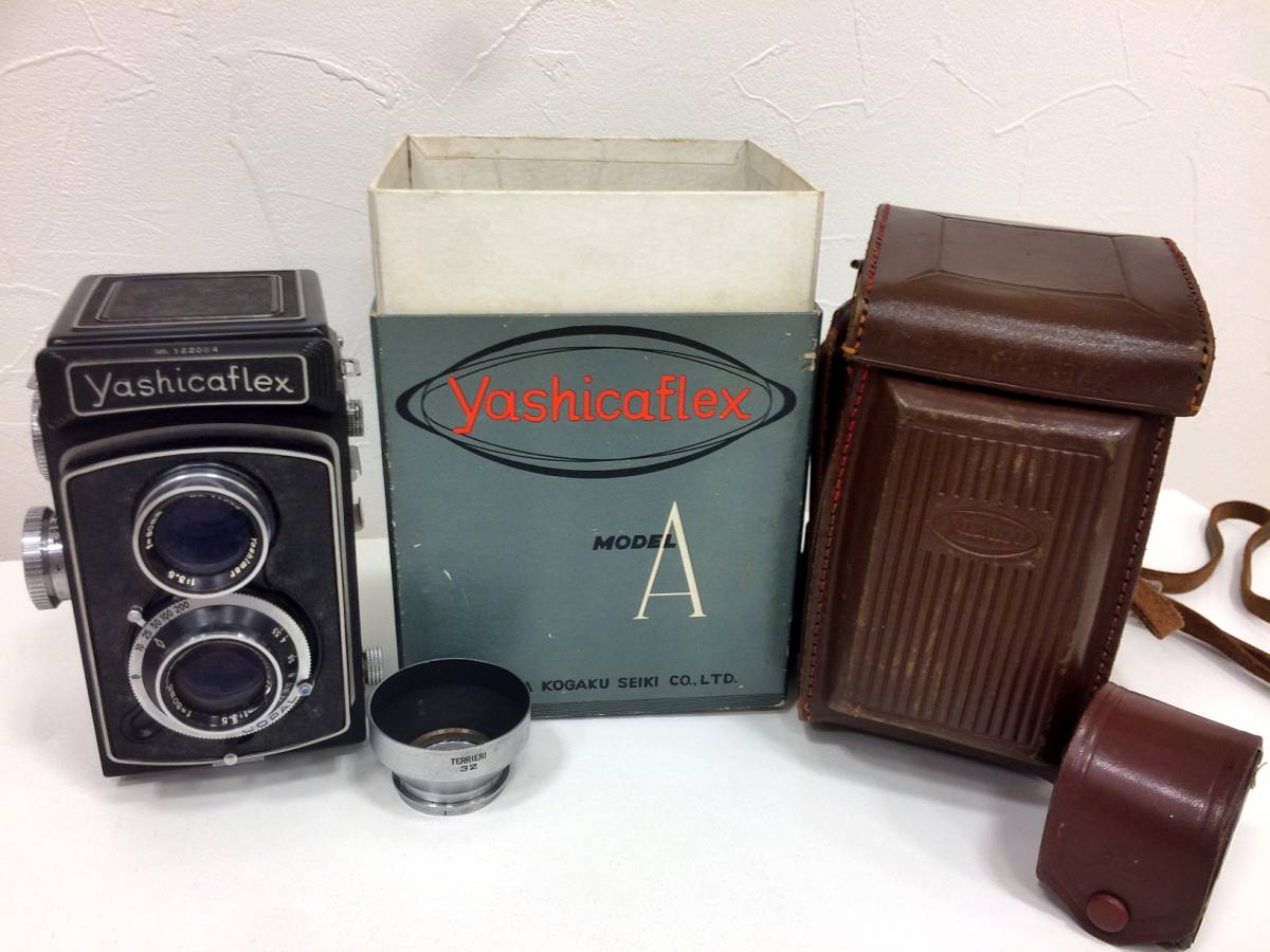 Yashica-A グレー ヤシカ二眼レフカメラ #8271 Yahoo!オークション