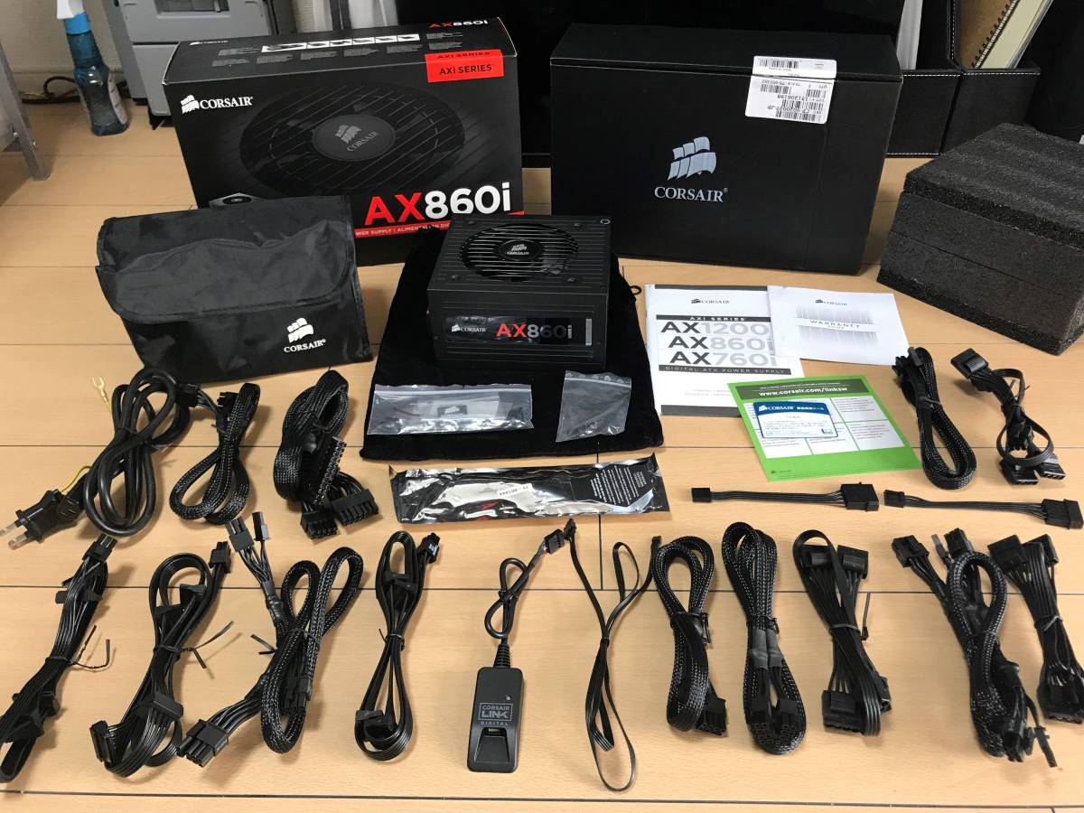 CORSAIR電源ユニット AX860i コンピュータ パーツ 【公式通販】