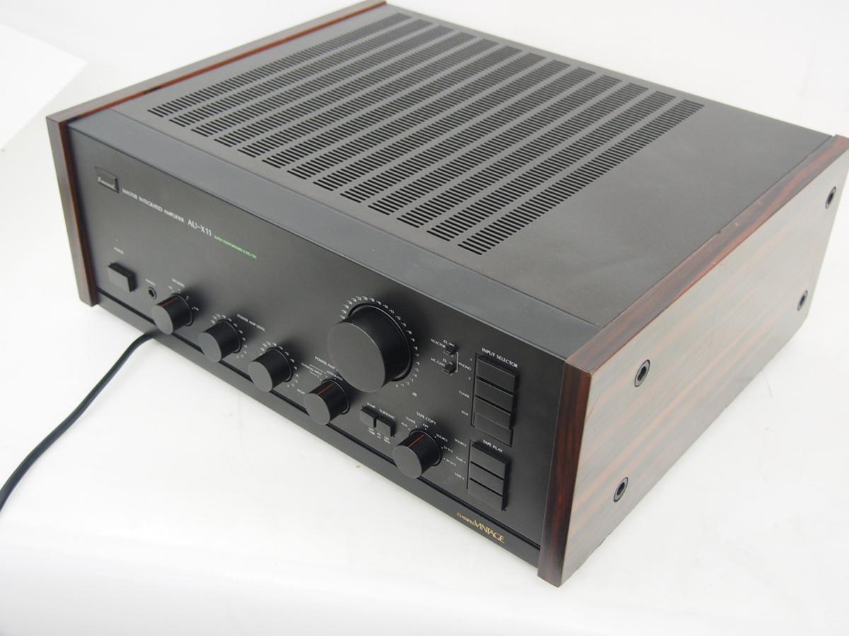 SANSUI プリメインアンプ AU-X11 ▽ 4FD0D-4