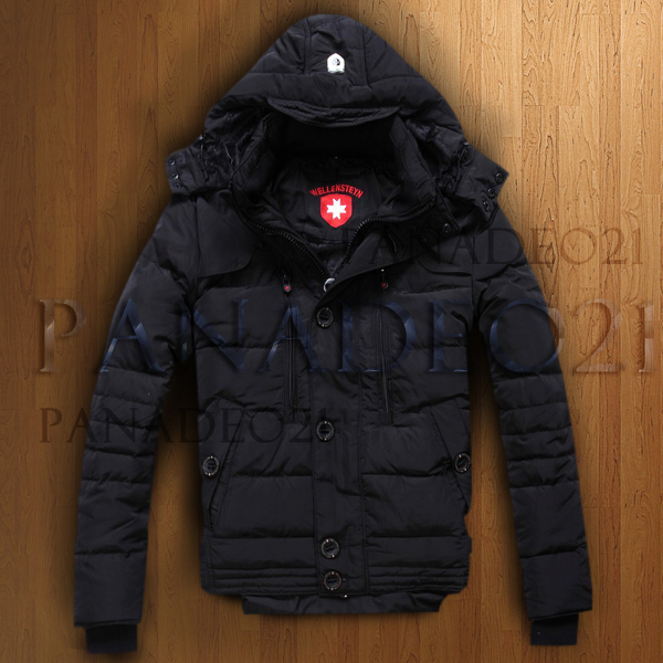 pa-43 秋冬防寒※WELLENSTEYN※ウェレンステイン 防寒 ダウンジャケット黒 M