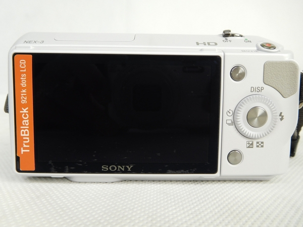 ジャンク・訳あり】SONY α NEX-3 ダブルレンズキット ホワイト
