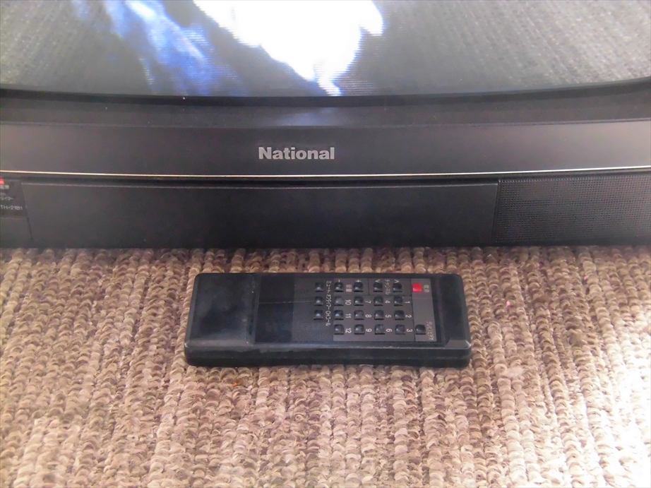 激レア2⁄2・専用台ナショナル家具調テレビ専用テレビ台（TH21用