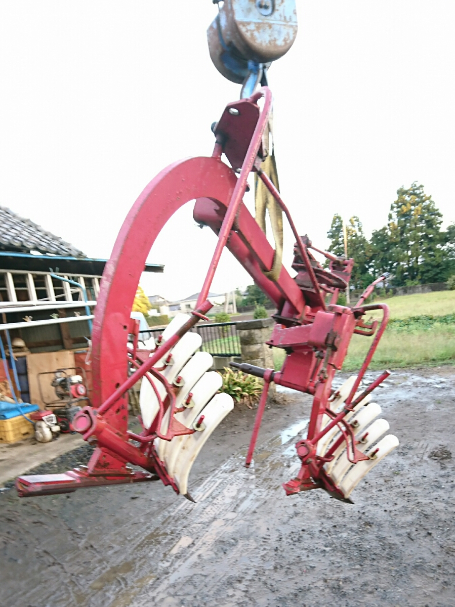 鹿児島発 【売り切り】茨城 松山 二連 プラウ 鋤 TR-255 トラクター 
