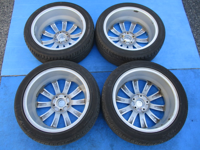 美品！！　weds　LEONIS　CX　ウェッズ　レオニス　17インチ　アルミホイール 17Ｘ7Ｊ+53　タイヤ　バリ溝　215/45-17！！ｇ10