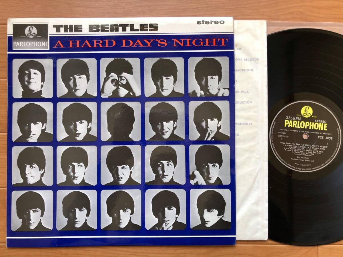 稀少UKオリジナル1stハードデイズナイトBeatlesビートルズレコード 稀少UKオリジナル1stハードデイズナイトBeatlesビートルズレコード