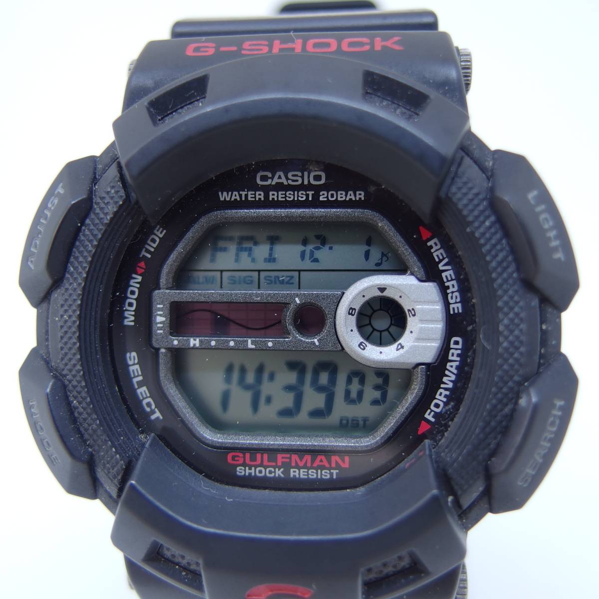 カシオ GULFMAN DUAL G-SHOCK - Gショック GW-9100-1JF ILLUMINATOR 