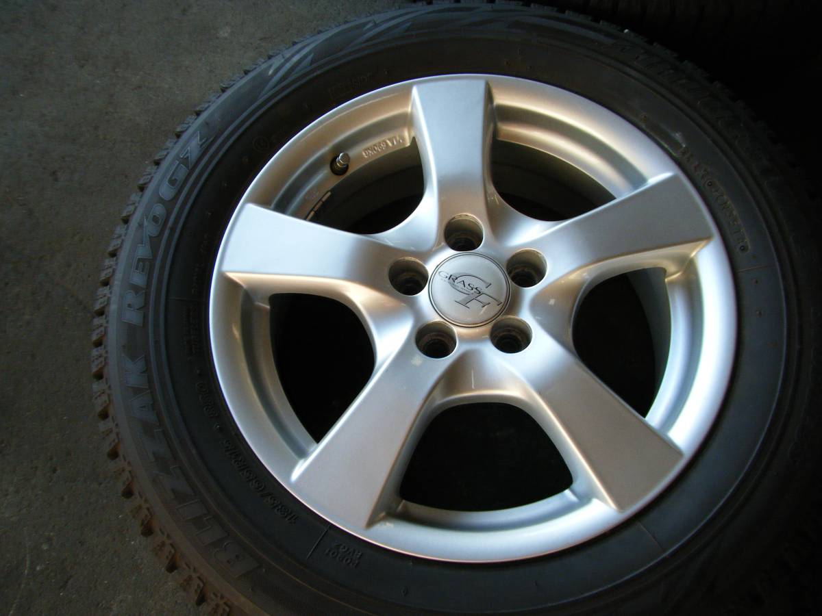 ■ブリヂストン BS BLIZZAK REVO GZ 185/65R15 88Q プリウス ウィッシュ カルディナ プレミオ ビスタ■売切!!■即決!!■