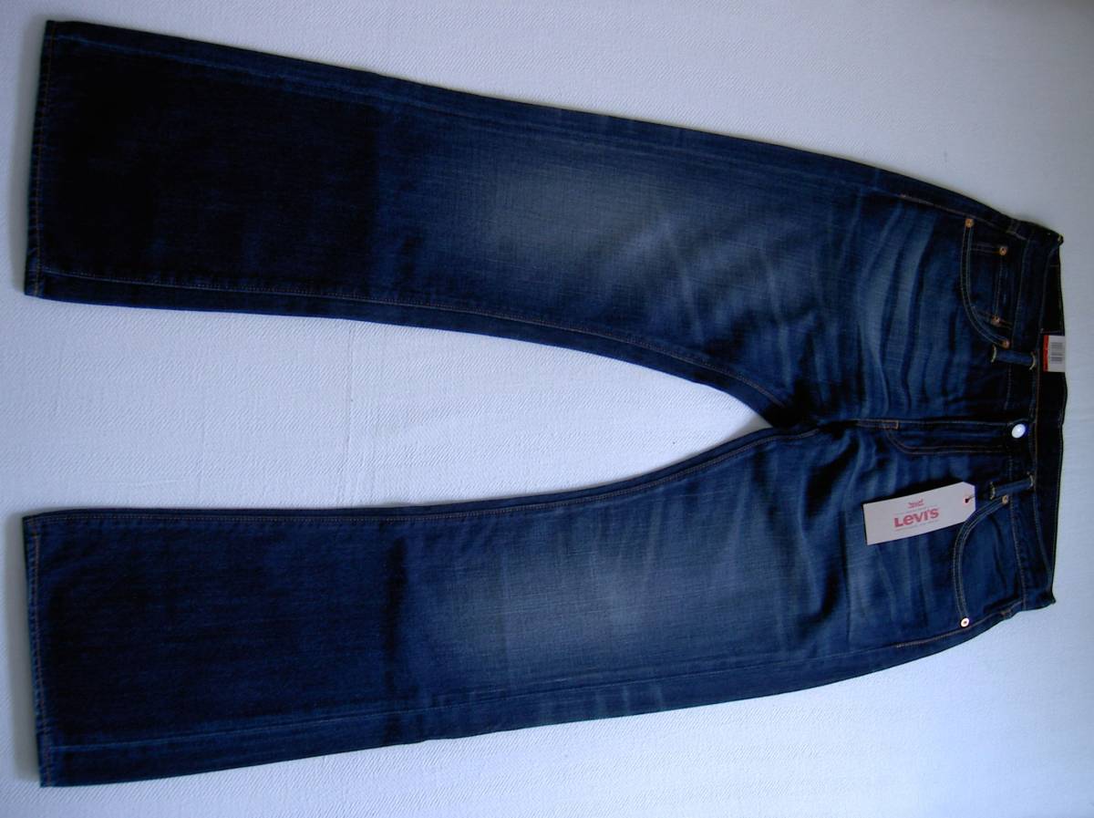 難あり★ 新品 リーバイス 527 05527-0253 スリム ブーツカット W33 Levi's Slim Bootcut