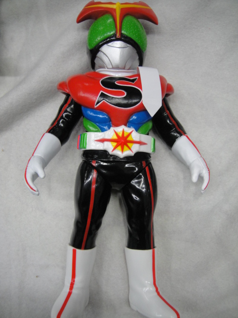 メディコムトイ　東映レトロソフビコレクション　ストロンガー　　仮面ライダー/石森