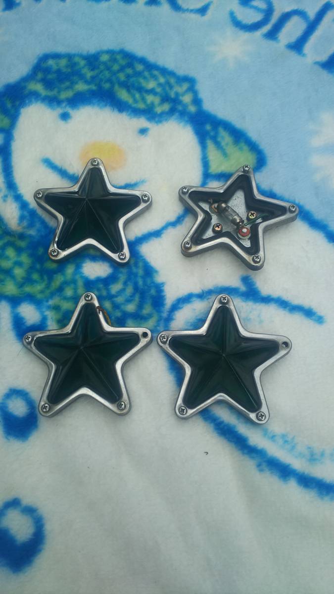 当初物☆5点留め星マーカー☆ガラスレンズ☆デコトラ☆トラック野郎