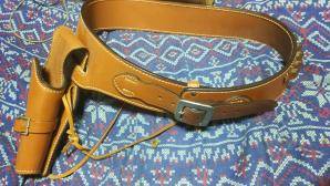 イーストA ガンベルト 早撃ち用 Lサイズ 使用感あり