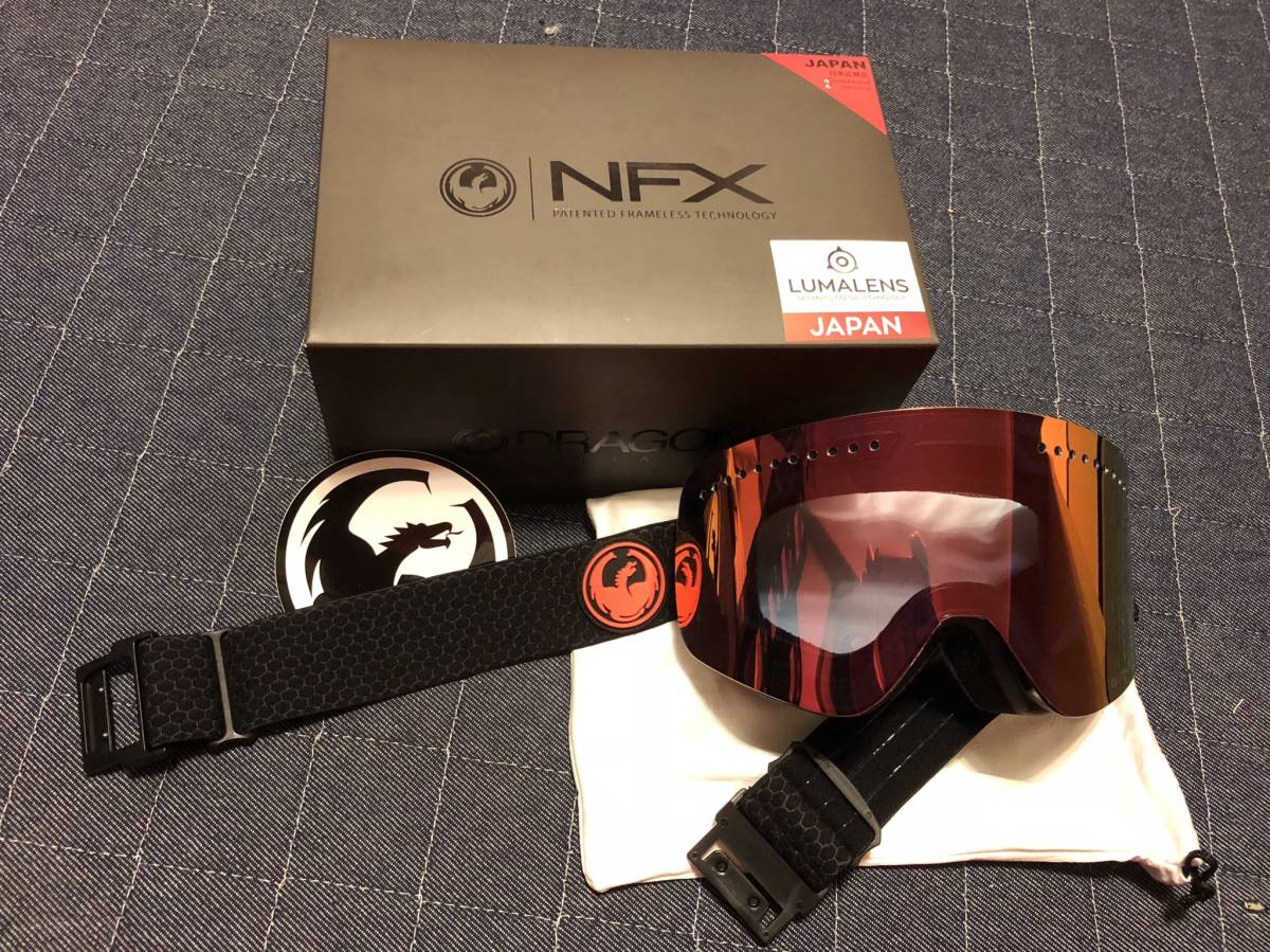 NFX 期間限定価格 DRAGON スノーゴーグル