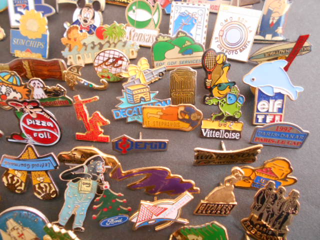 フランス雑貨★ピンバッジ100個セット★