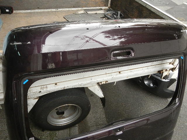 Y6030 DA17W エブリィ ワゴン バックドア リアゲート パネル 紫