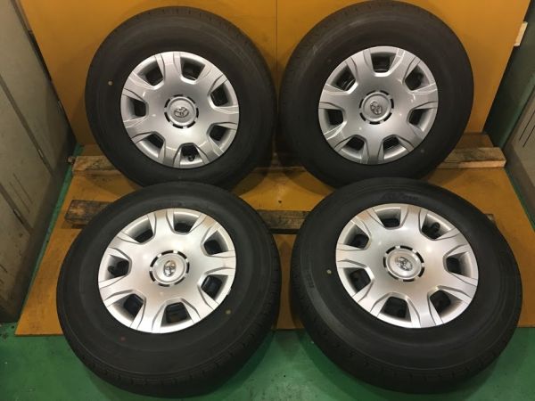 200系ハイエース S-GL 4型 新車外し ブリジストン RD-613 195/80R15