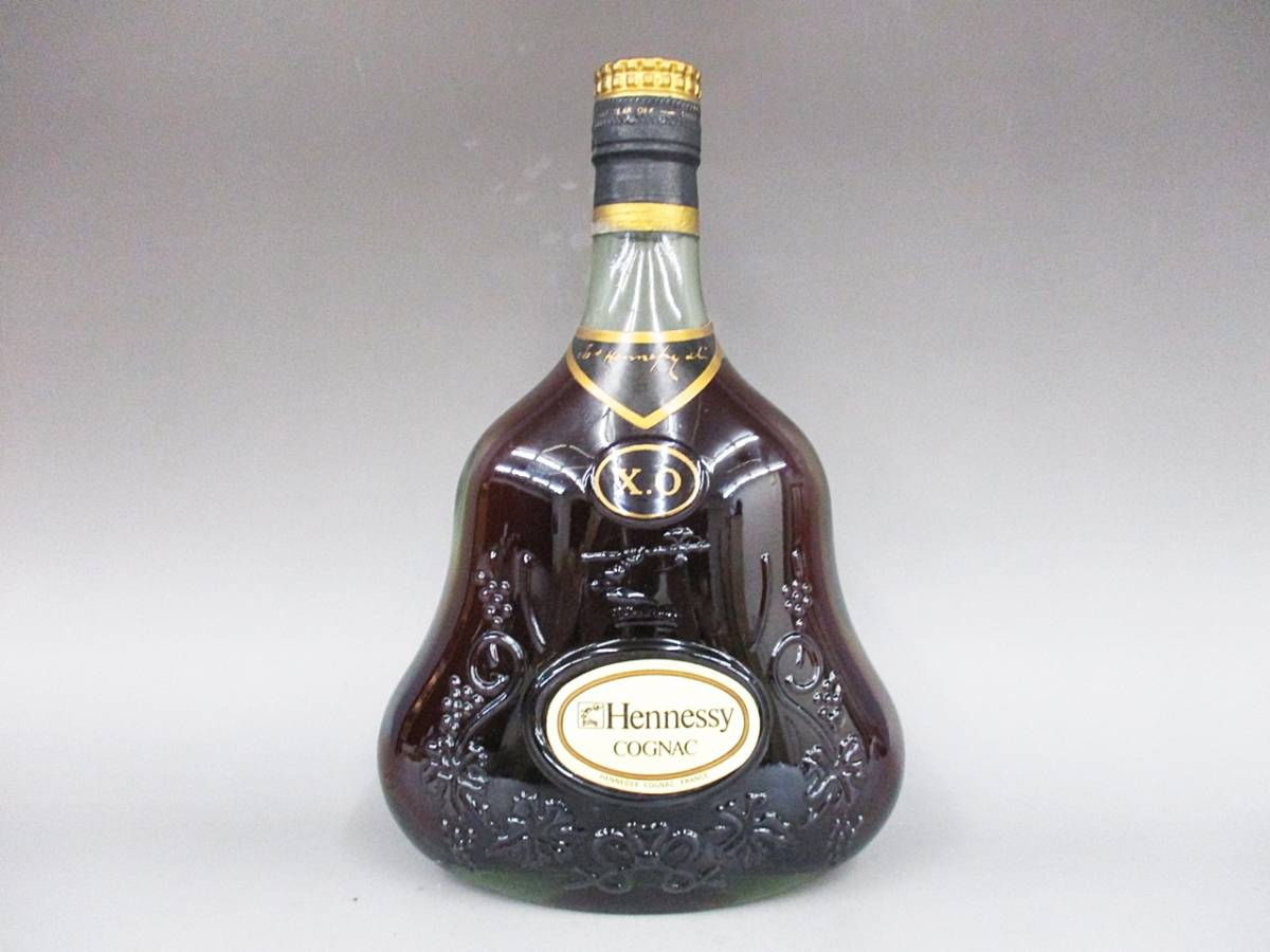 金キャップ ヘネシー グリーンボトル XO - グリーンボトル買取 | お酒 