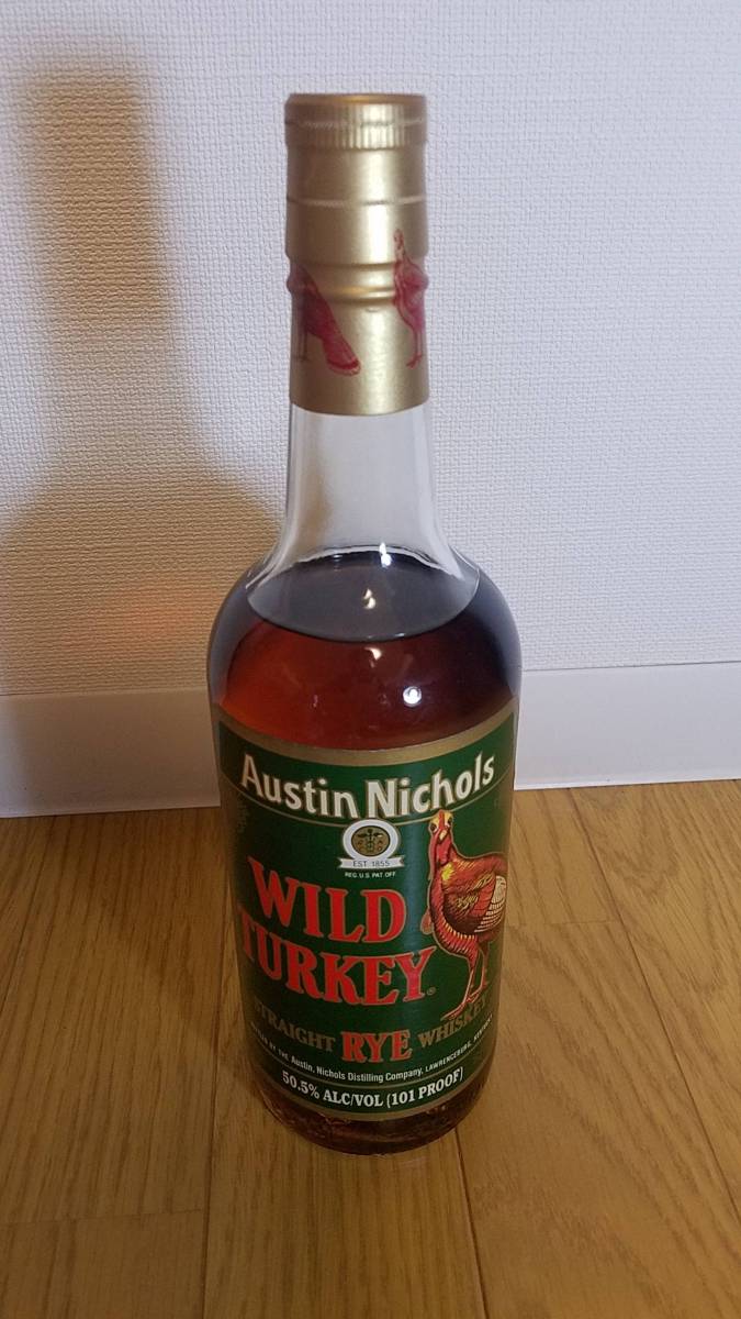 ワイルドターキー ライ グリーンラベル TURKEY 旧ボトル WILD - お酒