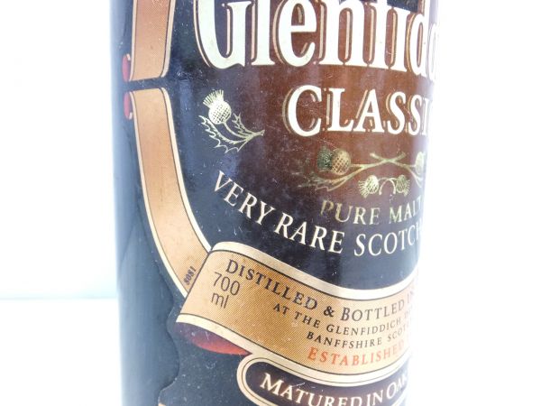 グレンフィディック Glenfiddich クラシック ピュアモルト 700ml 43
