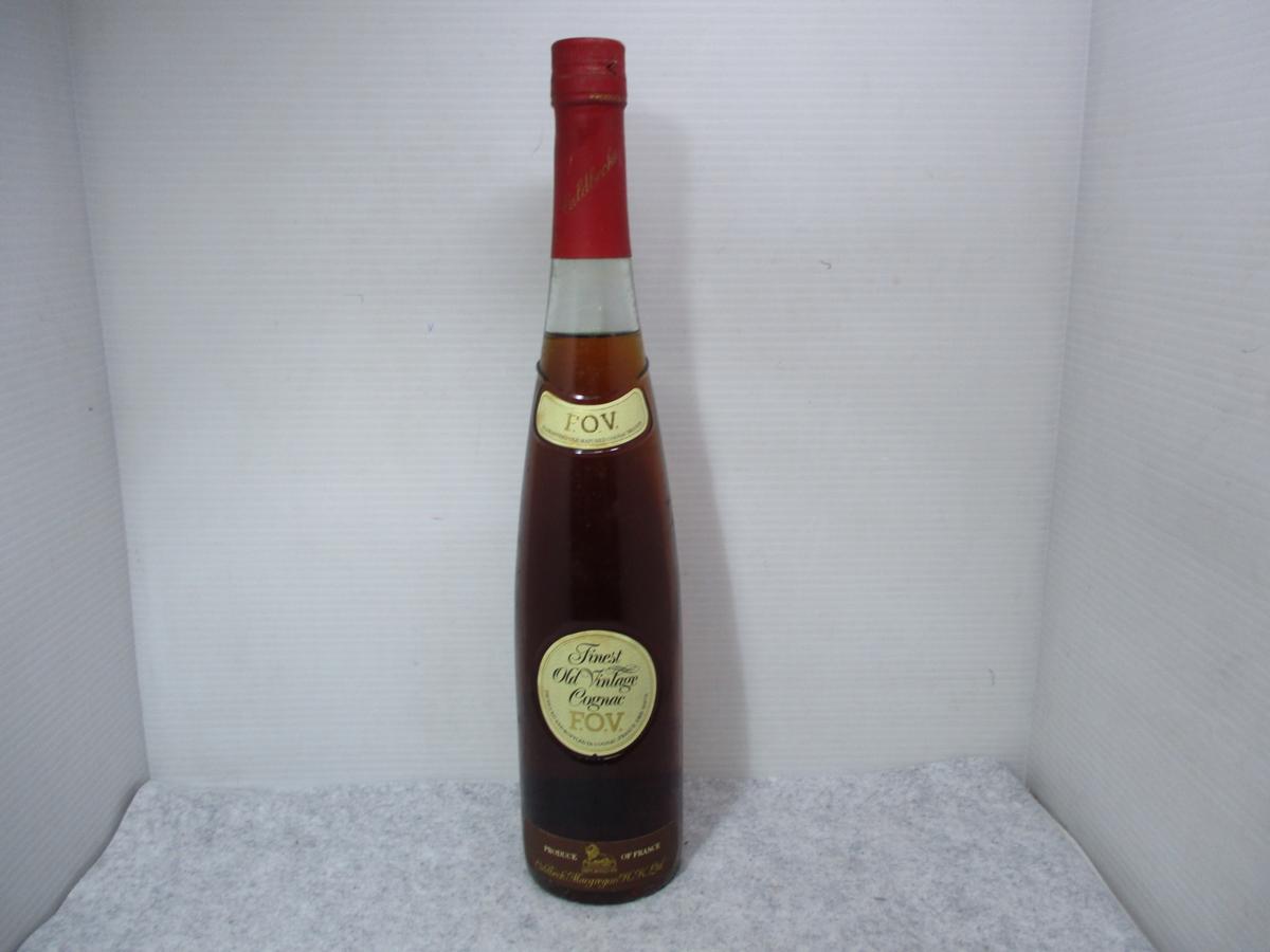 飲料 古酒☆未開栓 FOV Finest Old Vintage Cognac ファイネスト