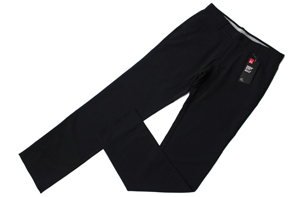 ★送料無料(税抜12000円以上)★UNDER ARMOUR アンダーアーマー 新品 メンズ ゴルフ ロングパンツ 黒[MGF3755-BLK-82]一 四★1円スタート