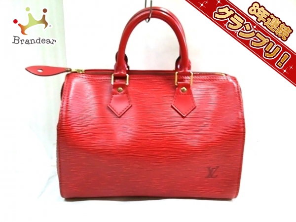 ルイヴィトン LOUIS VUITTON バッグ ハンドバッグ レザー（LVロゴの 