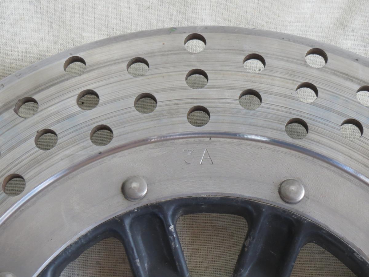 Z1R　初期型　フロント　ブレーキローター　純正　その2