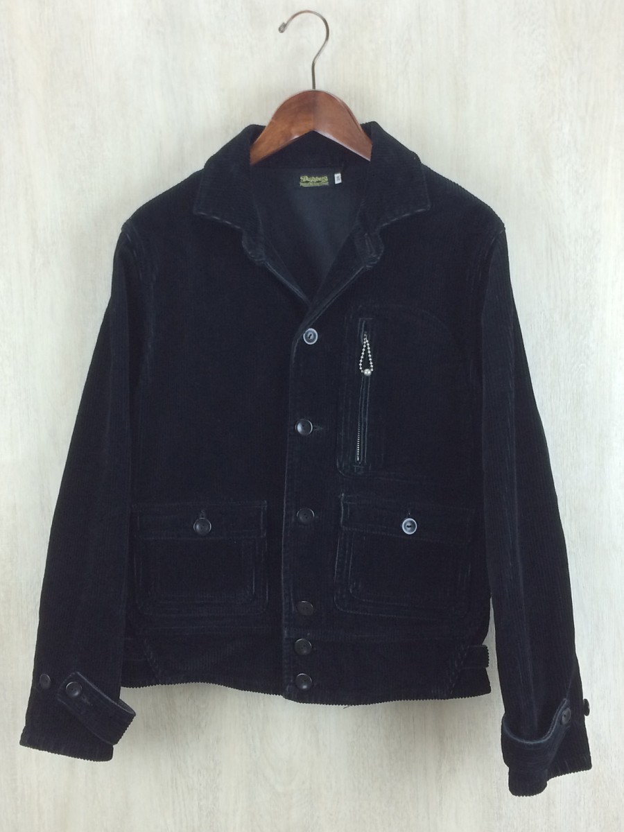 Dapper’s◆ジャケット/38/コーデュロイ/BLK