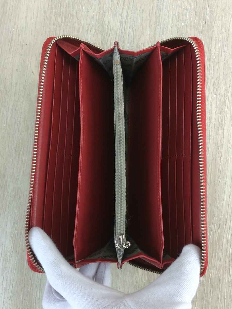 HYSTERIC GLAMOUR◆長財布/レザー/RED