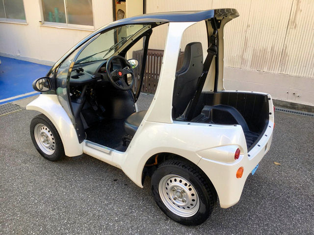 維持費が激安 トヨタ コムスEV COMS チョット オデカケ マチマデ