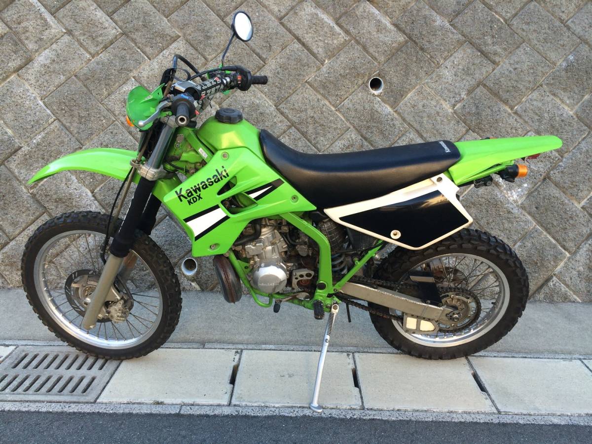 KDX220SR | 2ストローク 男のカワサキ 絶好調(KDX KLX DT CRM RMX） 0 