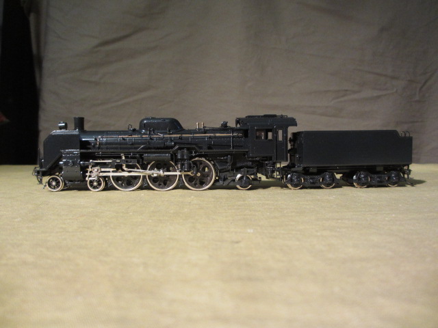 希少品】珊瑚模型 JNR C57四次形 蒸気機関車 ベースキット 鉄道模型