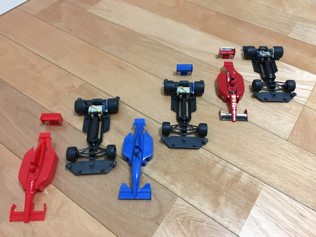 タミヤ ミニF-1 完成品 3台セット 現状品 Mini F1 ミニ四駆 ミニF