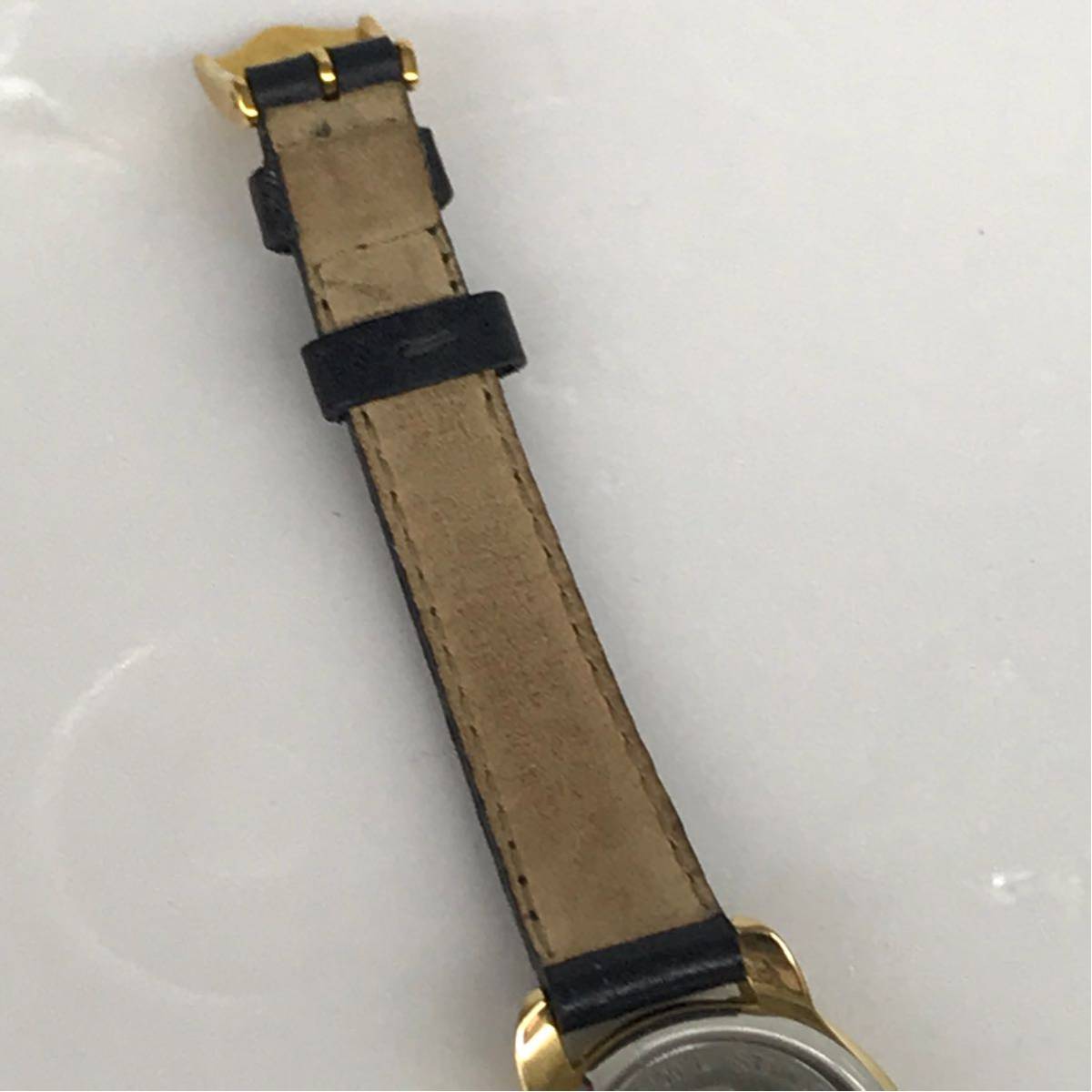 レディース 腕時計 5100L GUCCI クォーツ 中古GUCCI レザー ゴールド 