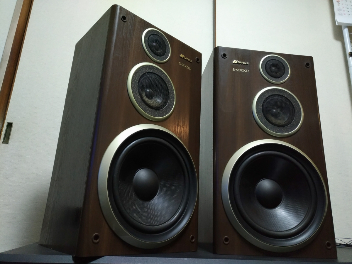 SANSUI S-900XR 希少サンスイ高音質3WAYスピーカーシステム 動作品
