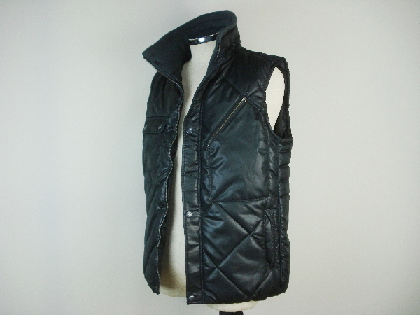76Lubricants 中綿ウィンターベスト メンズLLサイズ ブラック1413461